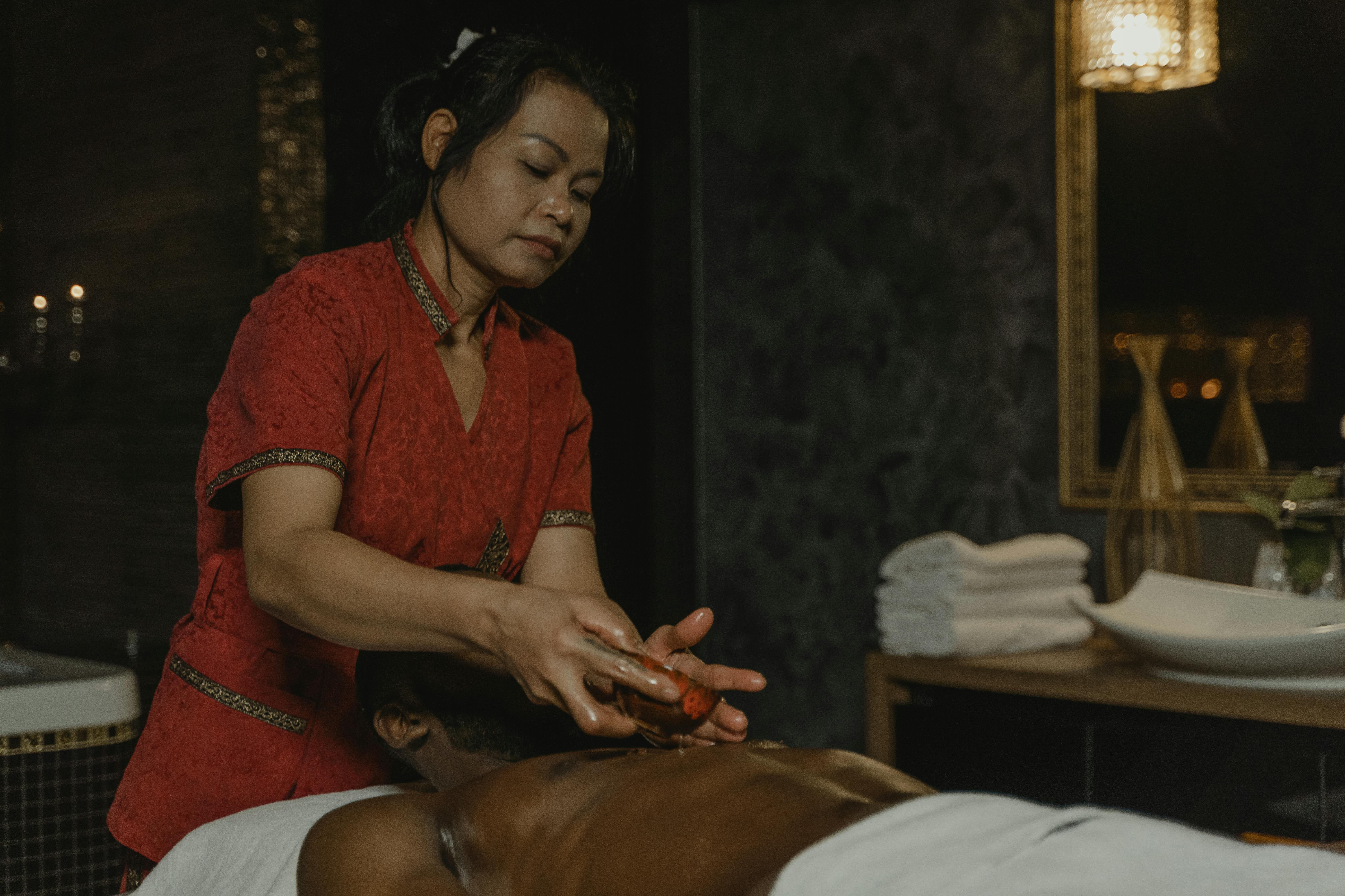 aromatherapy massage